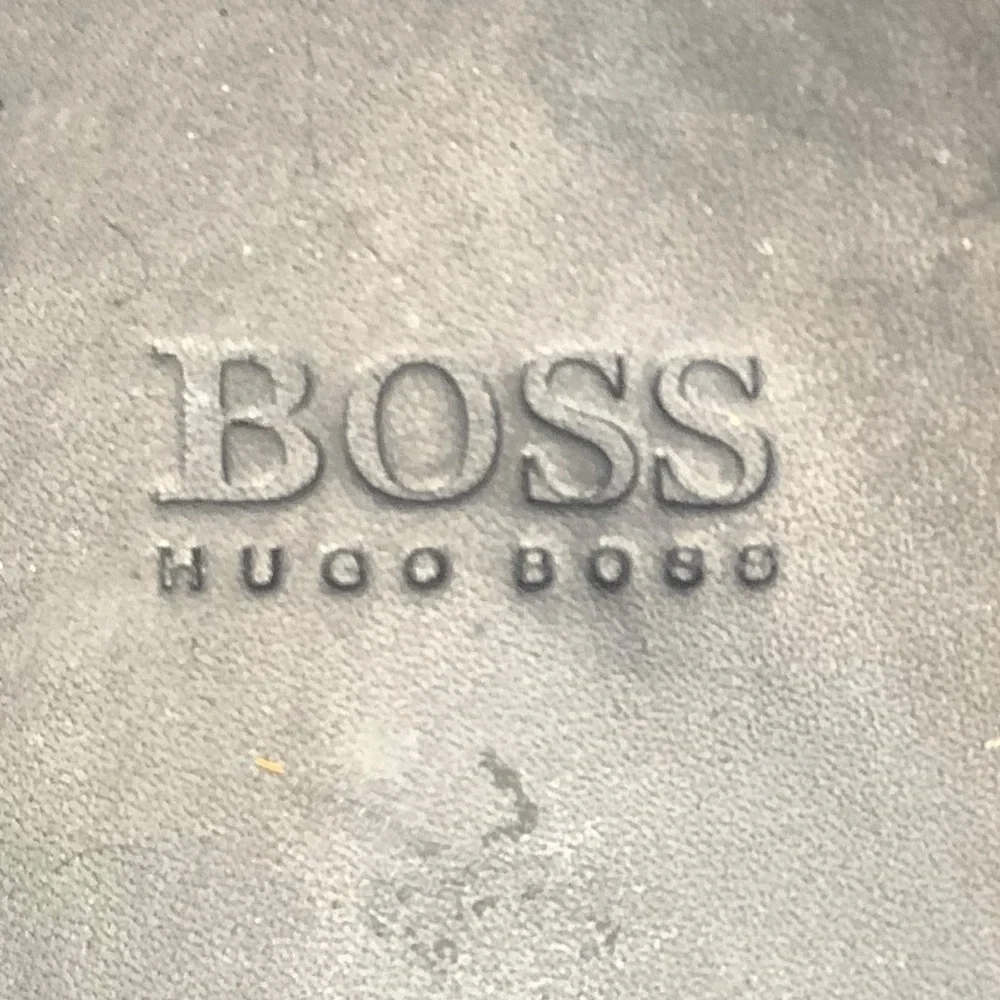 Hugo boss Classic Black Leather Men's‎ Shoes size 13